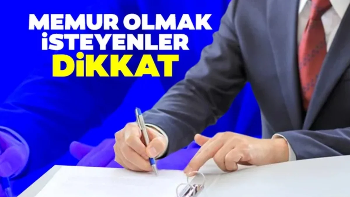 Binlerce Memur Kadroya Girecek: Bakanlık Şartları Sıraladı ve Tarihi Paylaştı