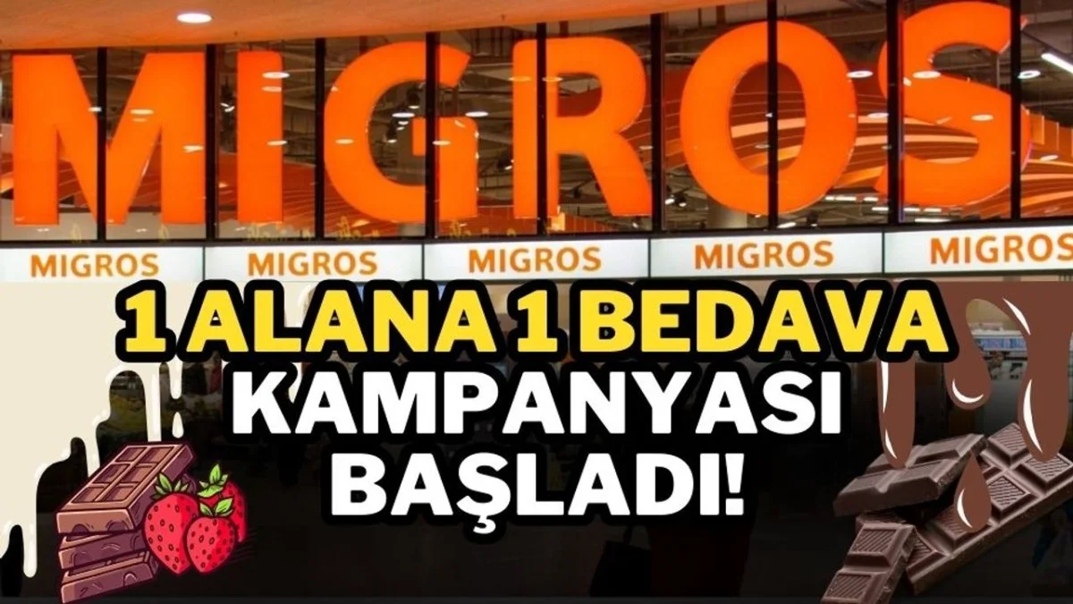 Migros’ta Yeni Kampanya Başladı: Seçili Ürünlerde Yarı Fiyat Avantajı